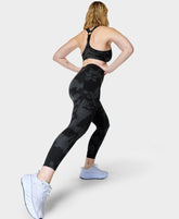 Power UltraSculpt High-Waisted 7/8 Workout Leggings - Nori Green - 7/8 Length