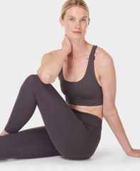 Super Soft 7/8 Yoga Leggings - Black - 7/8 Length