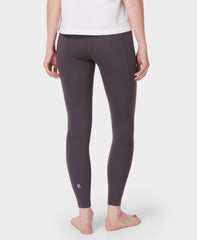 Super Soft Yoga Leggings - Duskberry Purple Spray Dye - Full Length