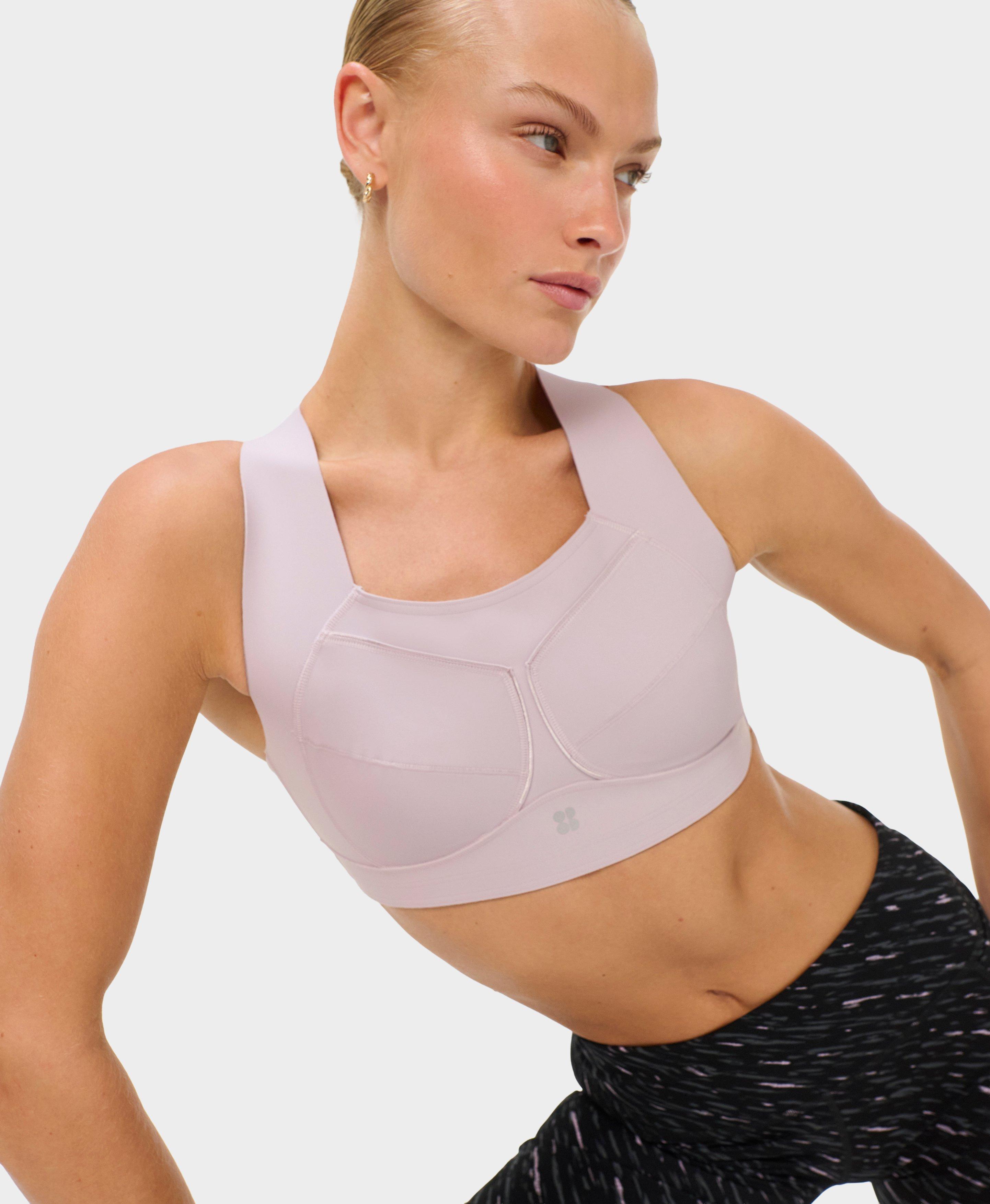 Runner's High Zero Sports Bra - Mauve Purple
