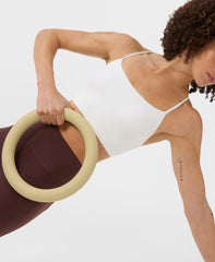 Spirit Restored Yoga Bra - White