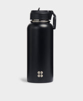 Keep It Chill Straw Water Bottle 950ml - Black