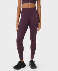 Therma Boost Running Leggings - Neptune Purple - Full Length