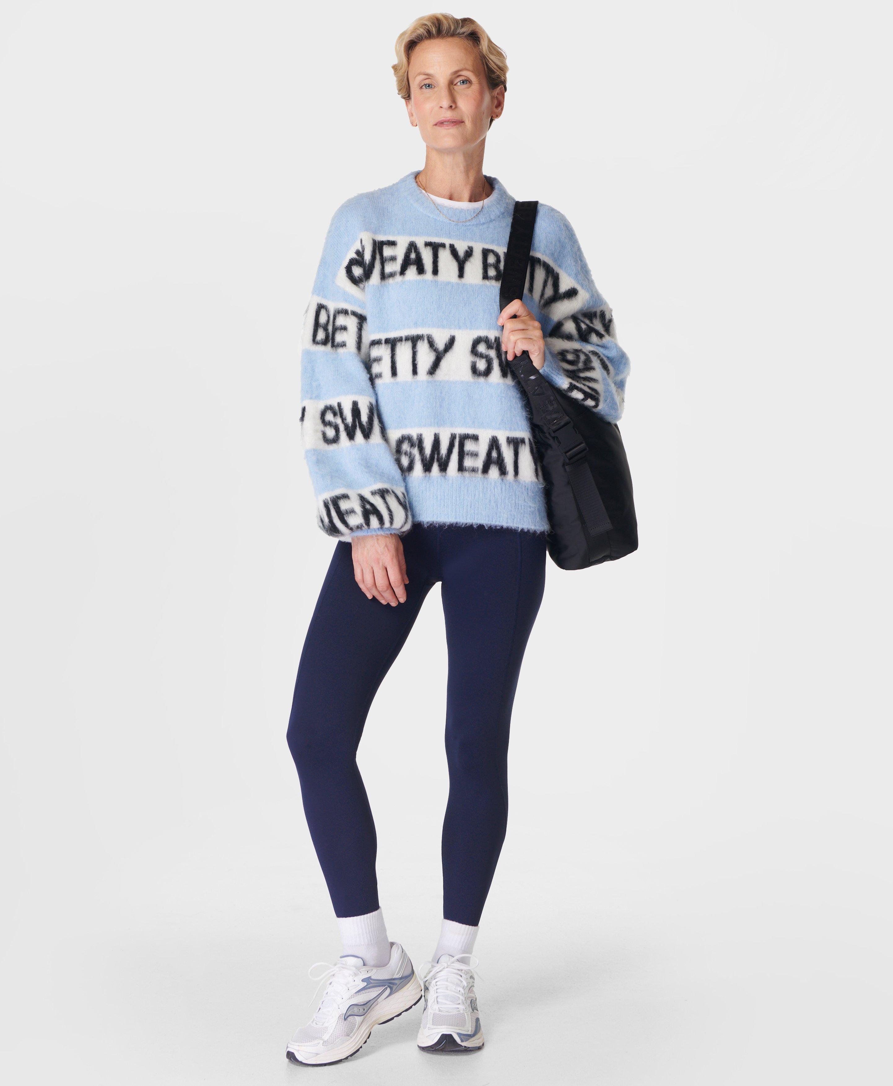 Therma Heat Tech Walking Leggings - Navy Blue - Full Length