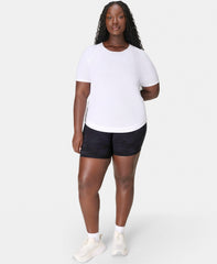 Breathe Easy Mesh Tee - White