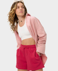 Revive Boxy Shorts - Crimson Red - 3.5" Inseam