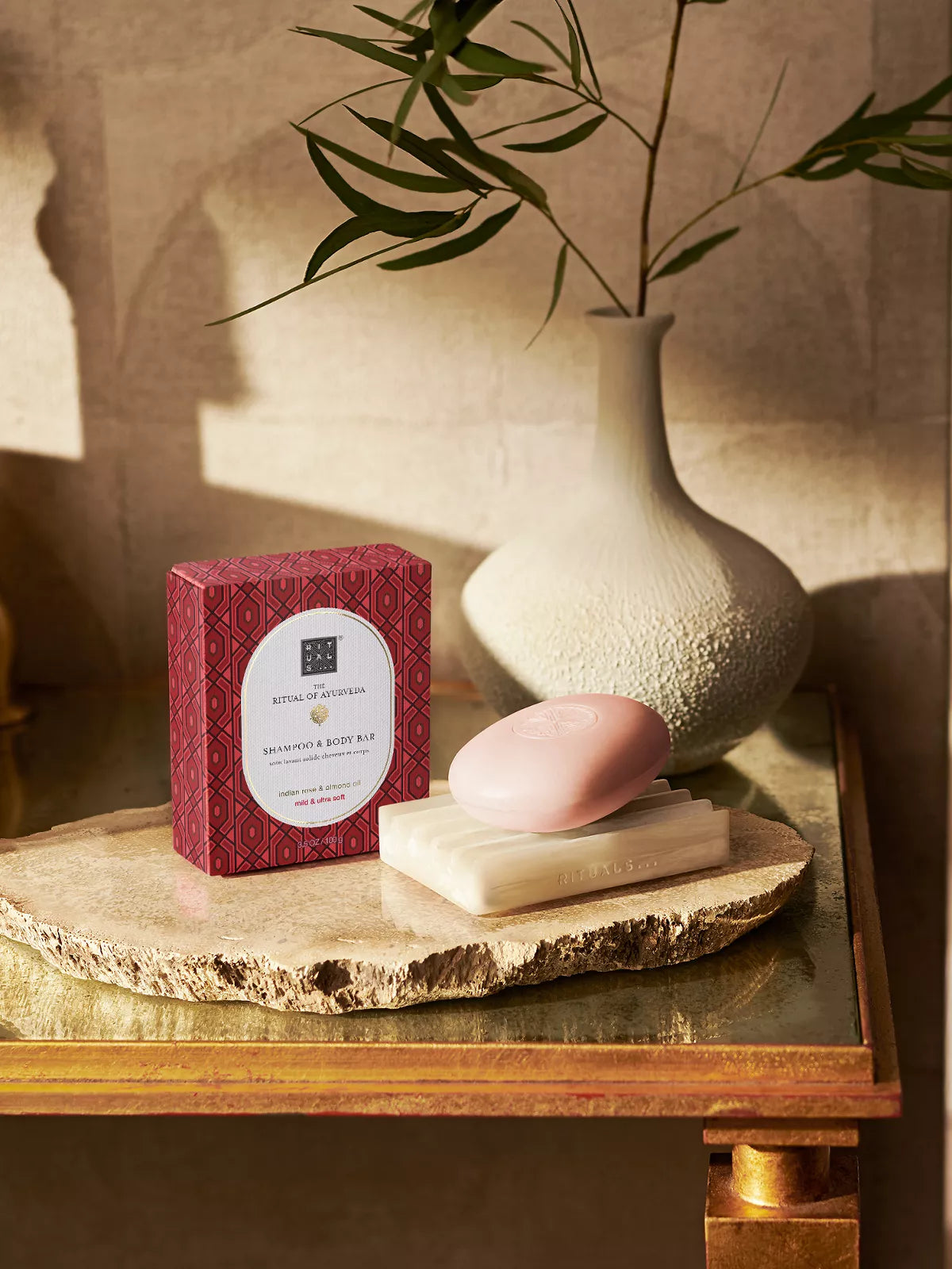 The Ritual of Ayurveda Shampoo & Body Bar 100g