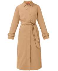 Motion Waterproof Trench Coat - Golden Beige