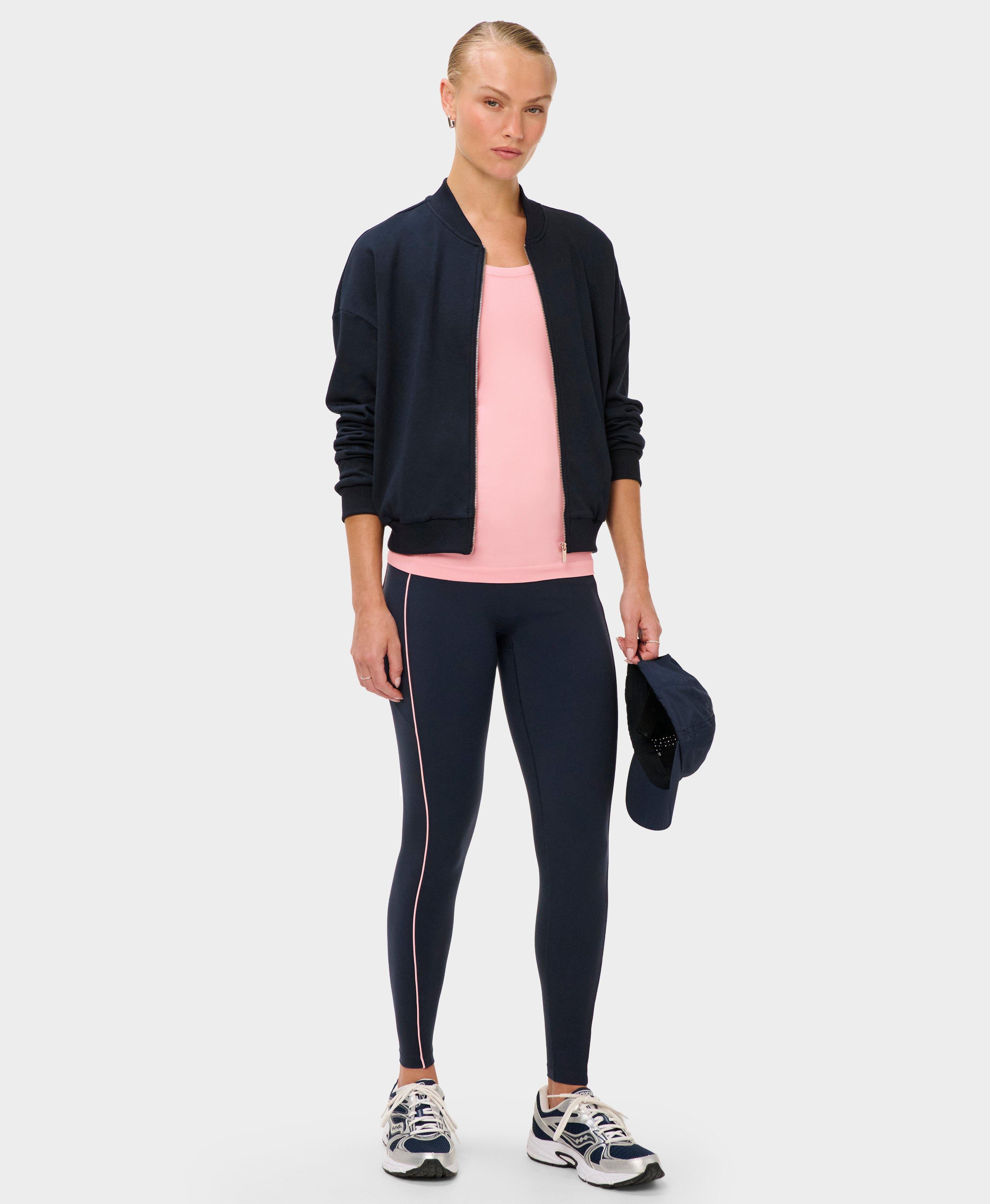 After Class Zip-Up Jacket - French Navy Blue