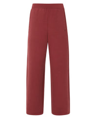 Sand Wash Textured Pants - Cherry Red