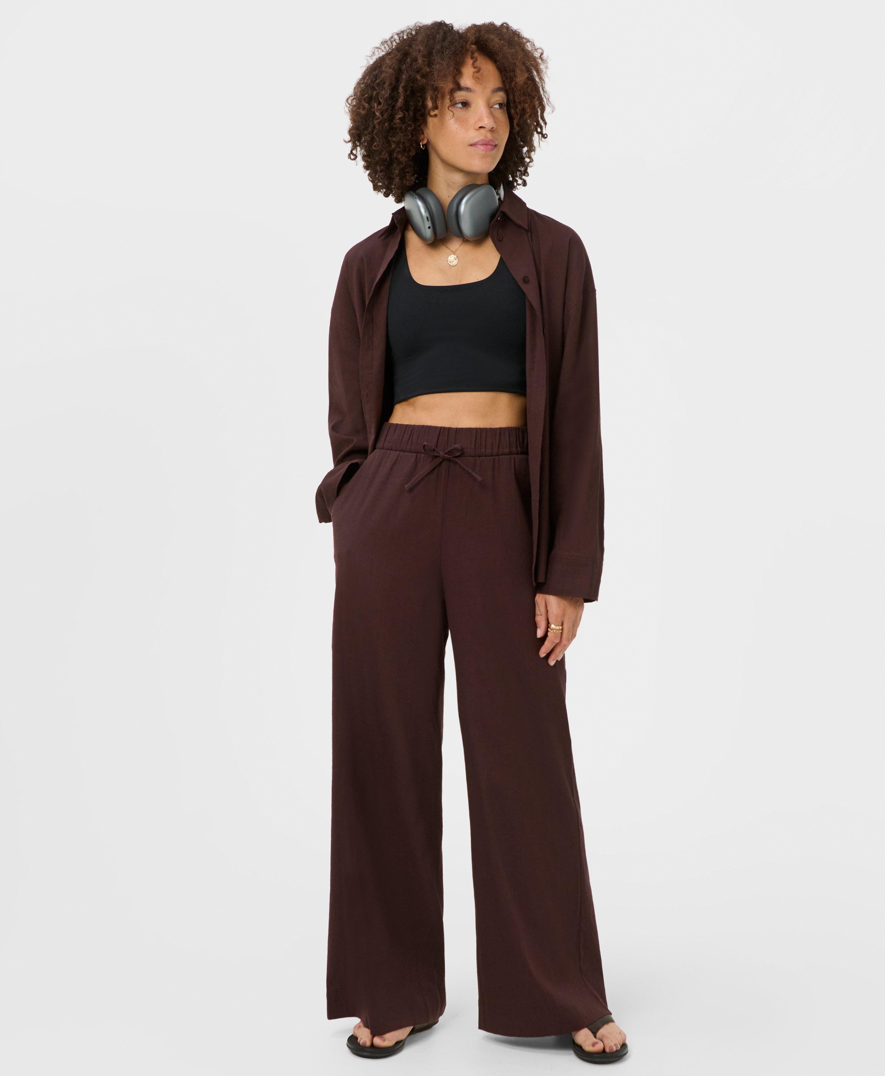 Linen Pants - Sable Brown