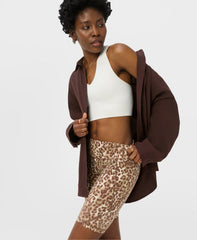 Linen Stretch Shirt - Sable Brown