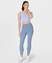 Ultimate Studio 7/8 Yoga Leggings - Espresso Brown - 7/8 Length