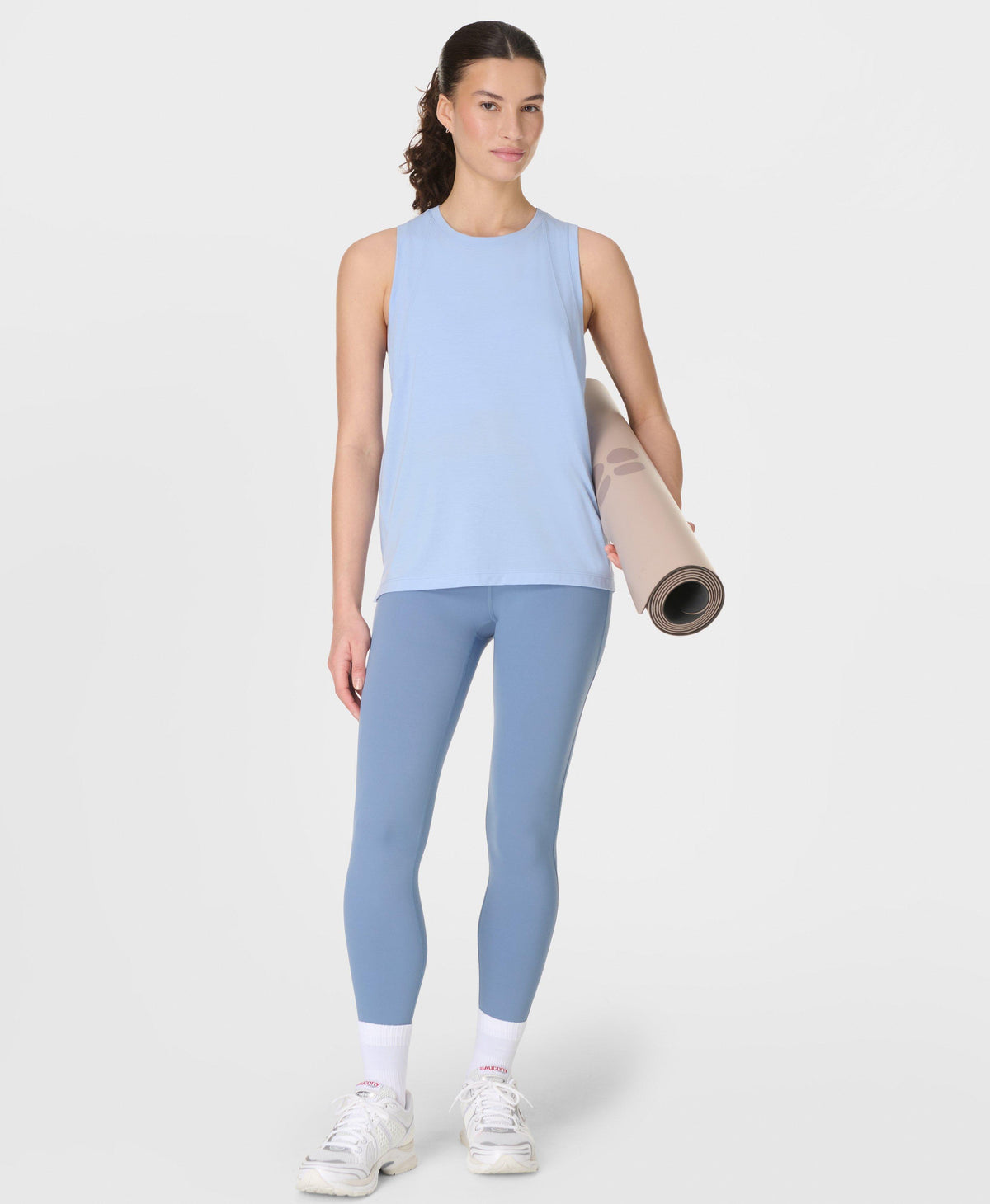 Ultimate Studio Yoga Leggings - Soft Tuscan Orange - Full Length