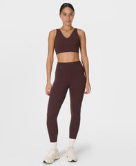 Ultimate Studio 7/8 Yoga Leggings - Sable Brown - 7/8 Length