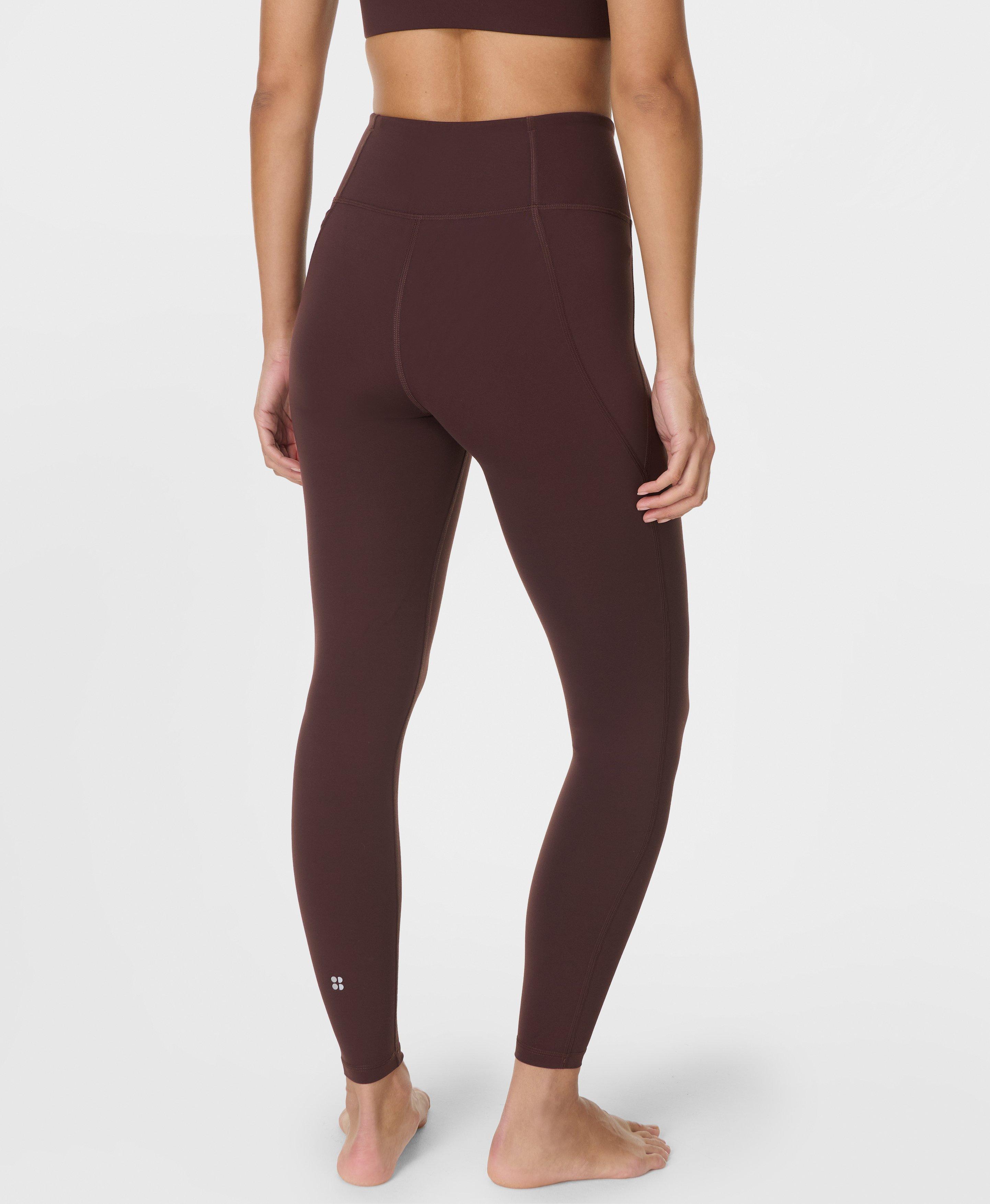 Ultimate Studio Yoga Leggings - Sable Brown - Full Length