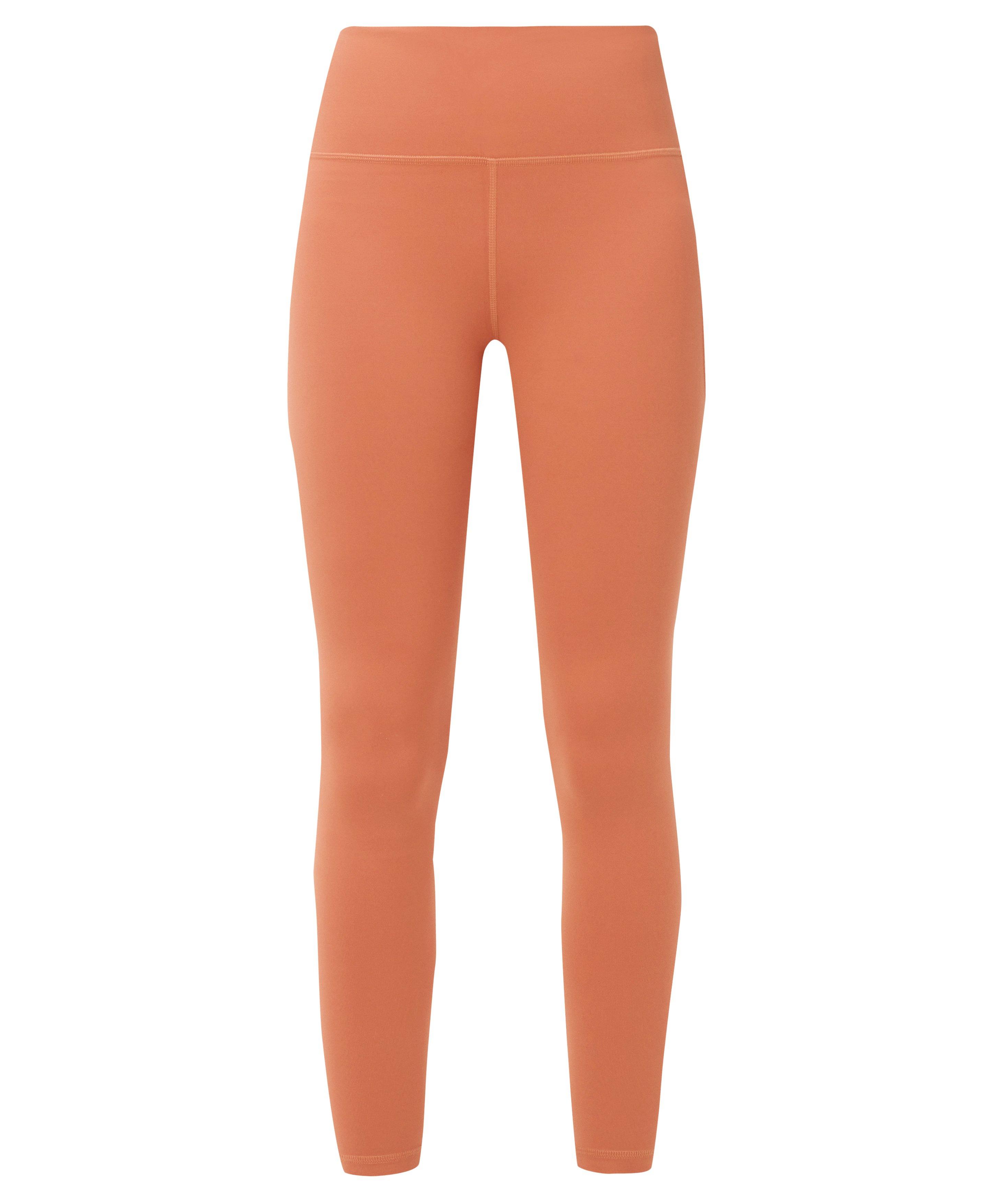 Ultimate Studio 7/8 Yoga Leggings - Soft Tuscan Orange - 7/8 Length