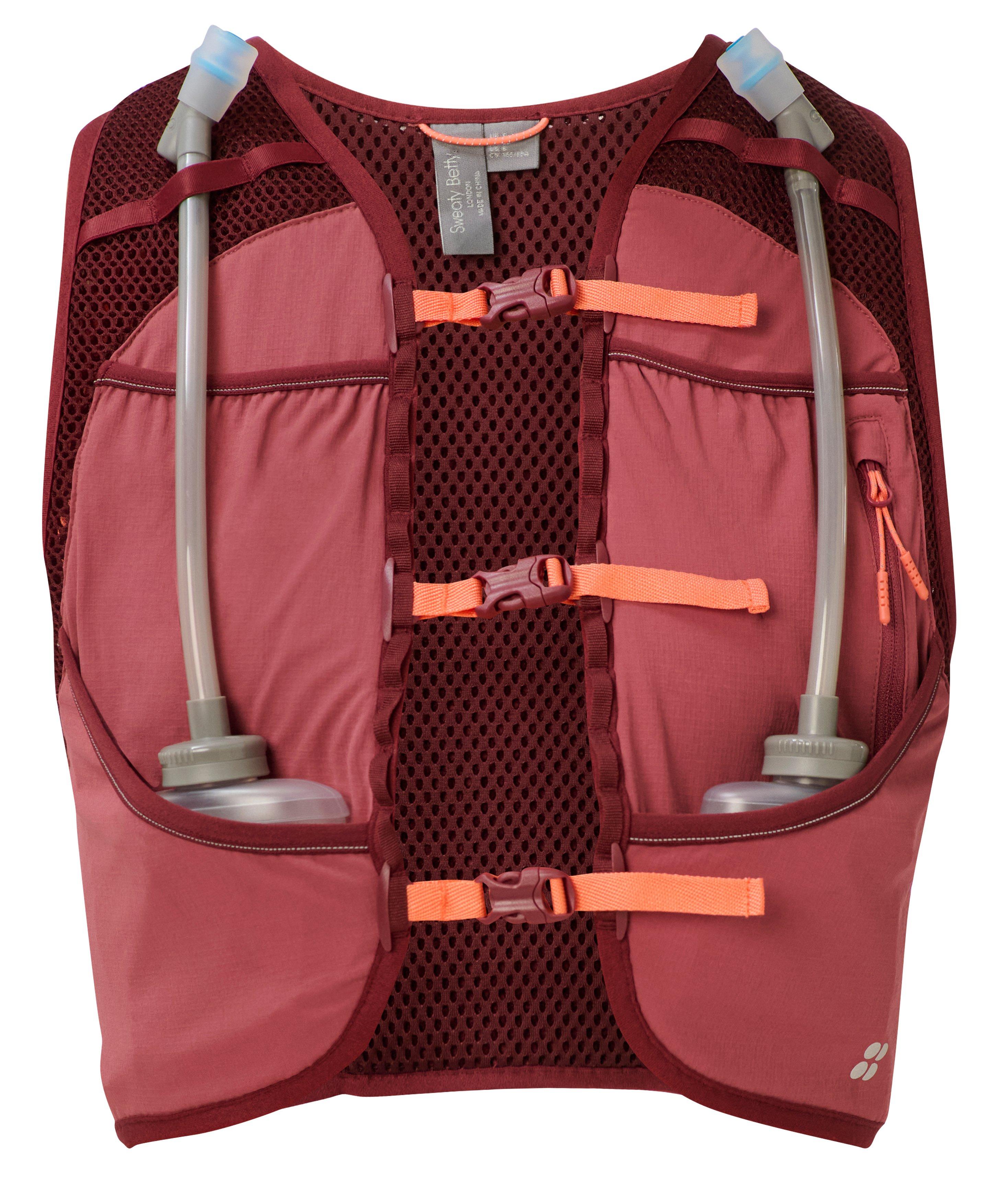 Runner's High Multi-Pocket Tank - Sienna Pink