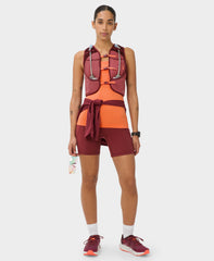 Runner's High Multi-Pocket Tank - Sienna Pink