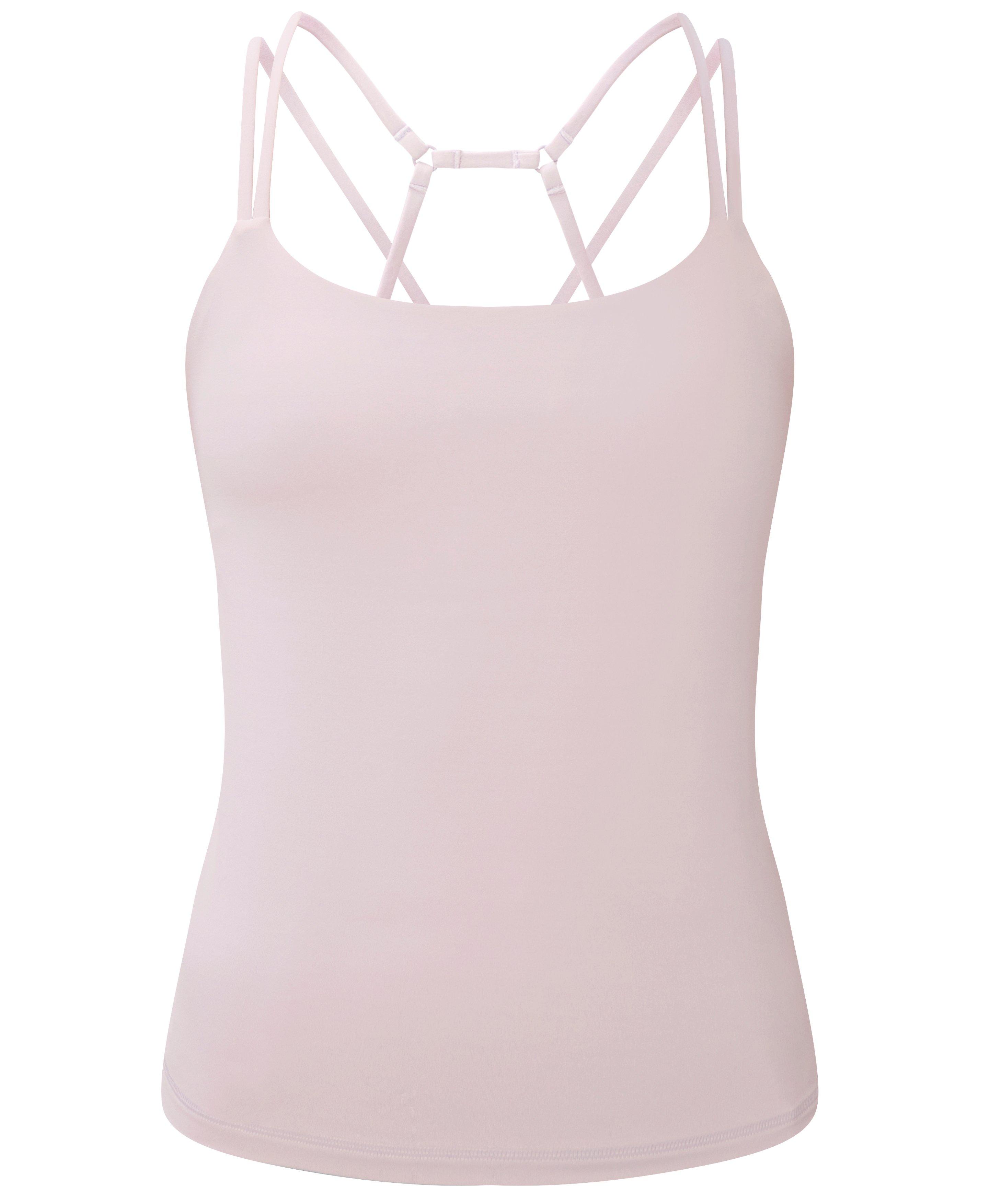 Ultimate Studio Strappy Back Bra Tank Top - Mauve Purple