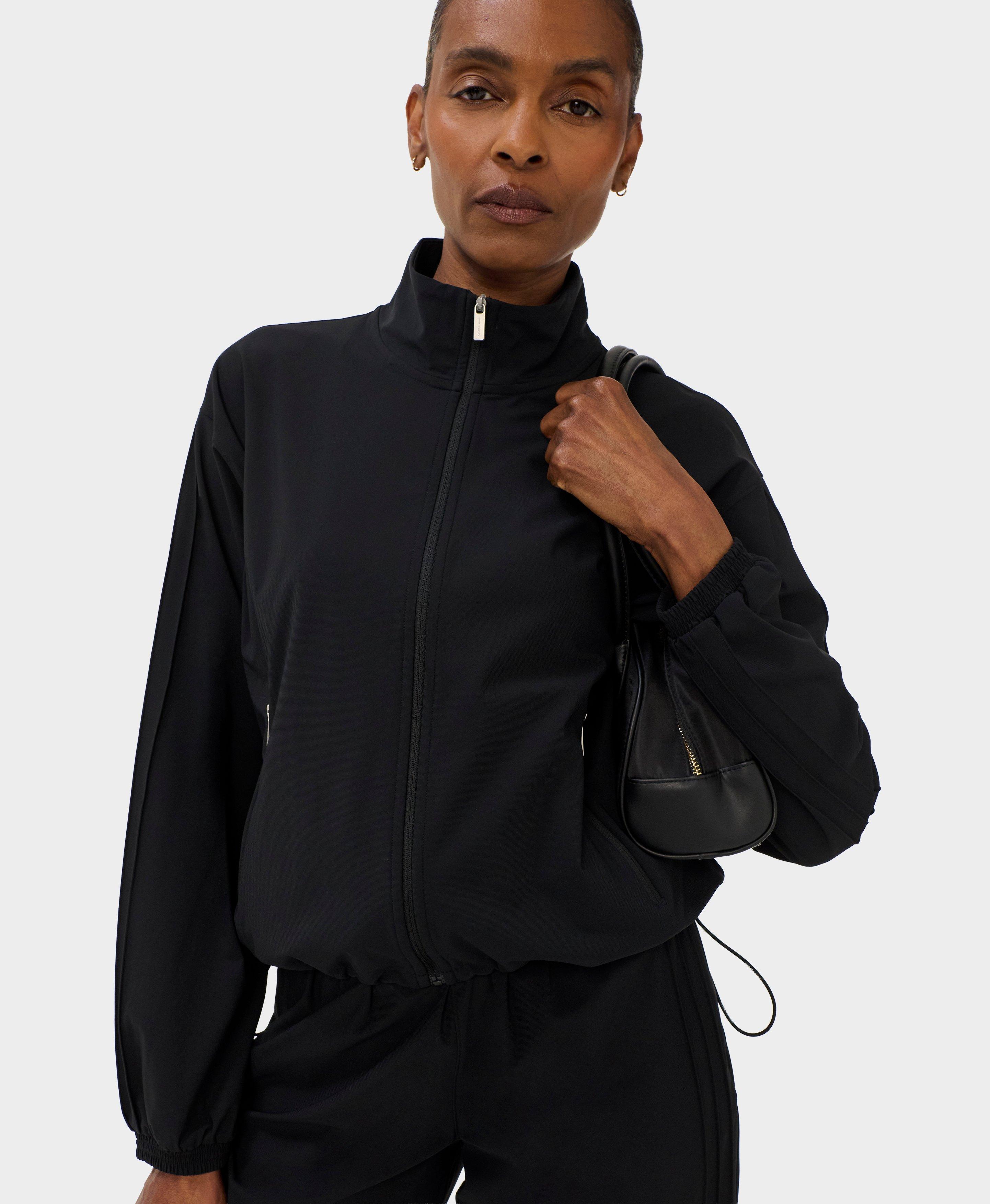 Power On Studio Zip-Up - Black