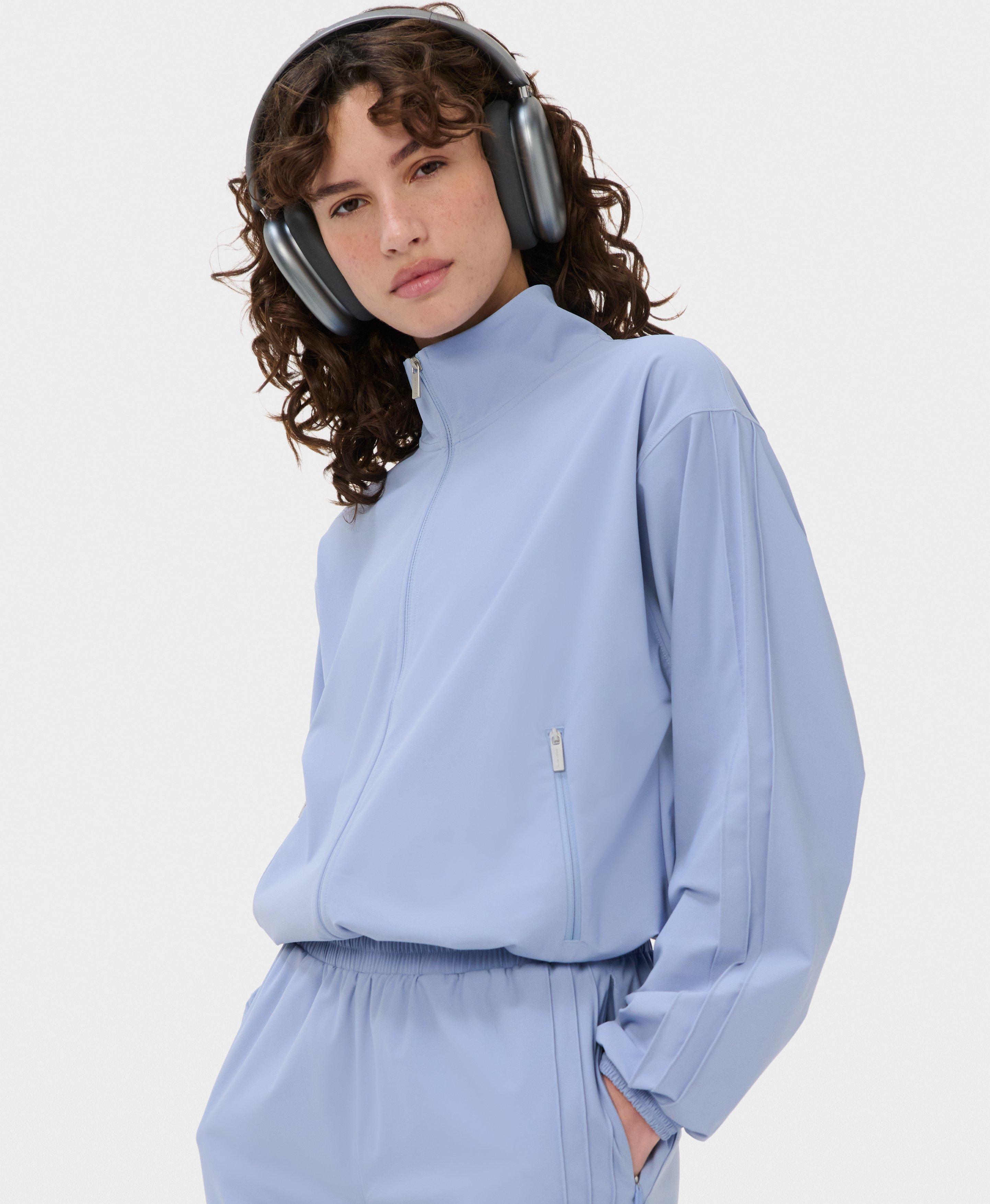 Power On Studio Zip-Up - Laguna Blue