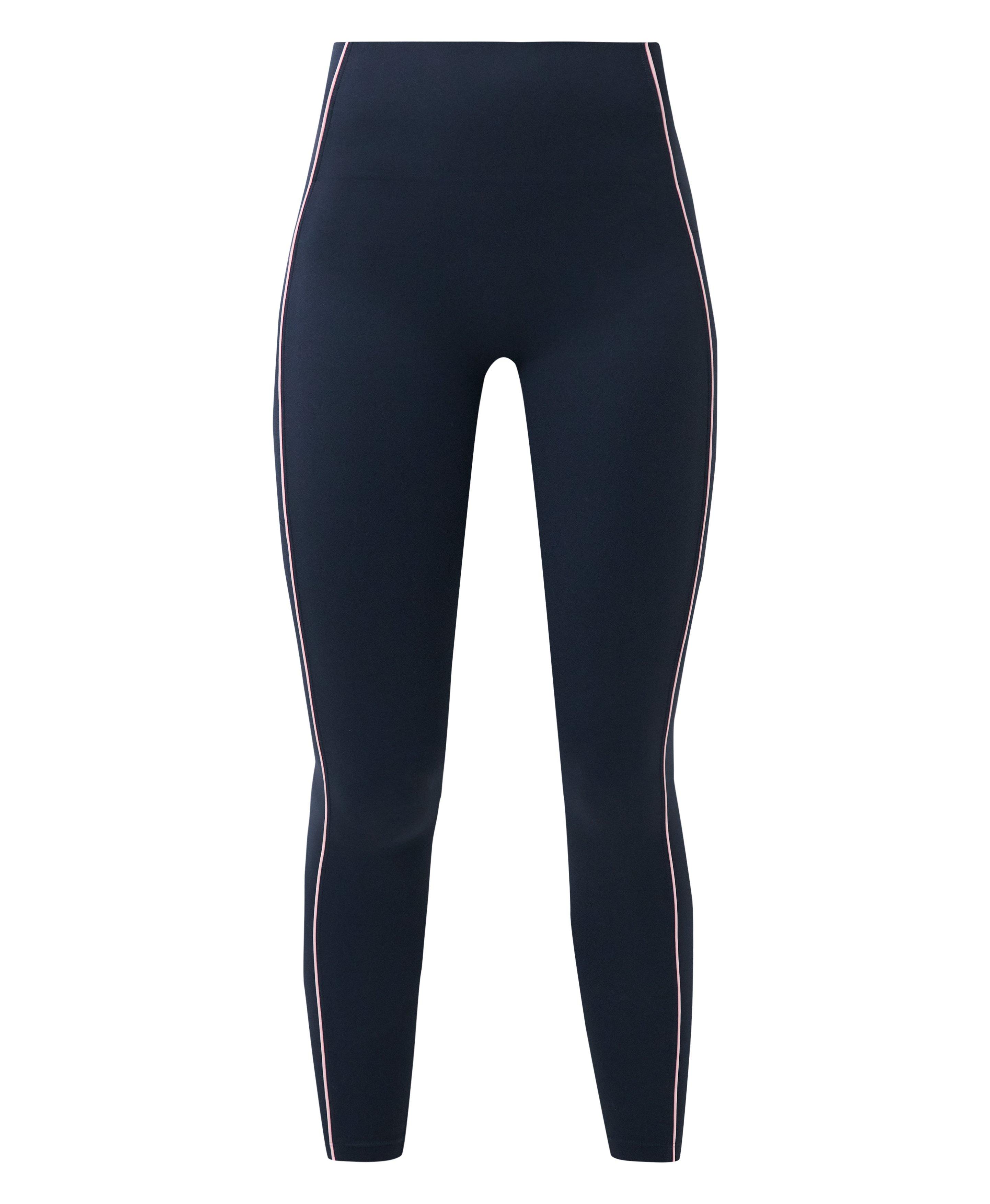 Power UltraSculpt 7/8 Piping Leggings - French Navy Blue - 7/8 Length