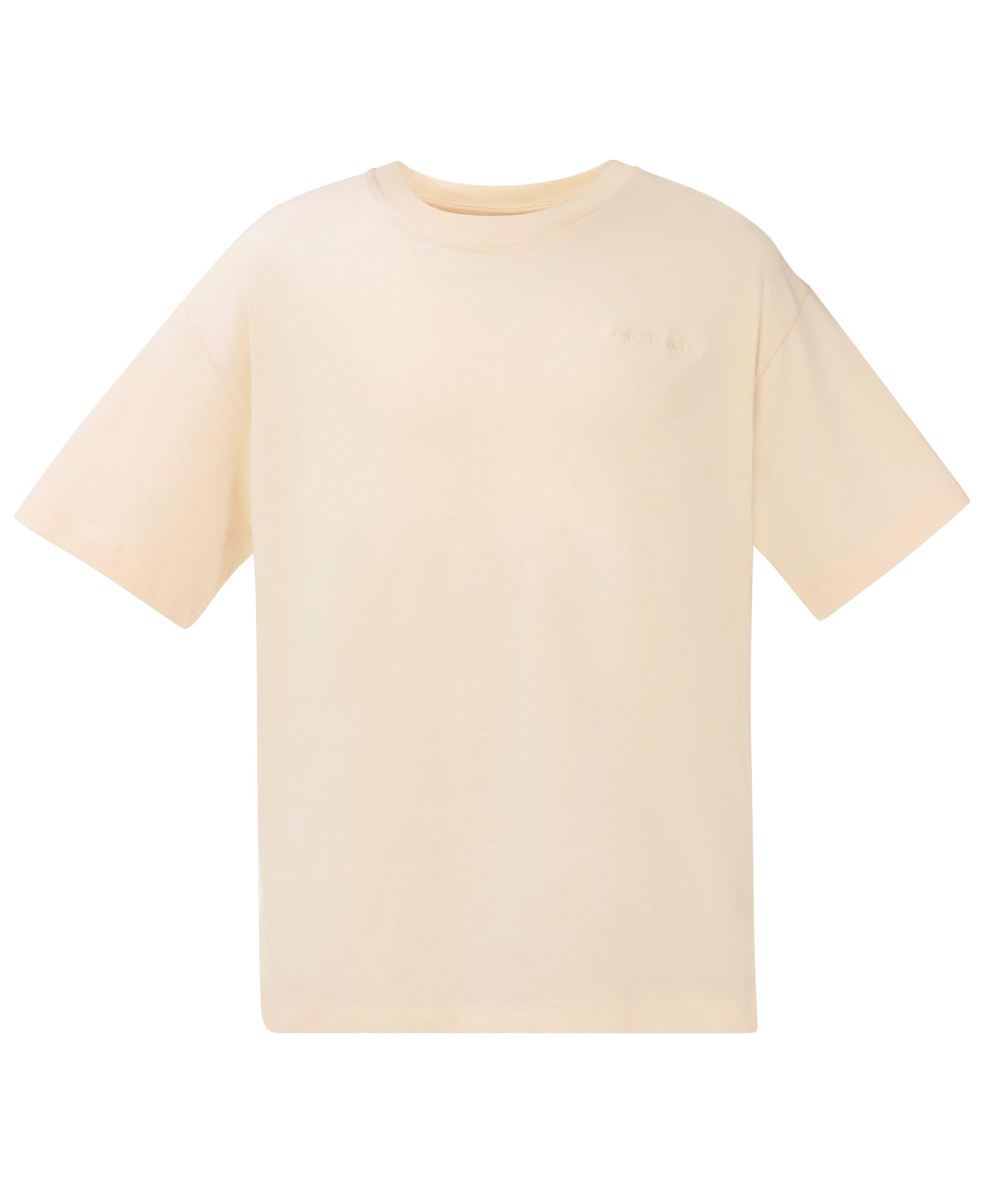 Sweaty Betty Short Sleeve Tee - Ecru Beige