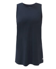 Soft Flow Studio Longline Tank Top - French Navy Blue