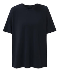 Soft Flow Studio Longline Tee - Black