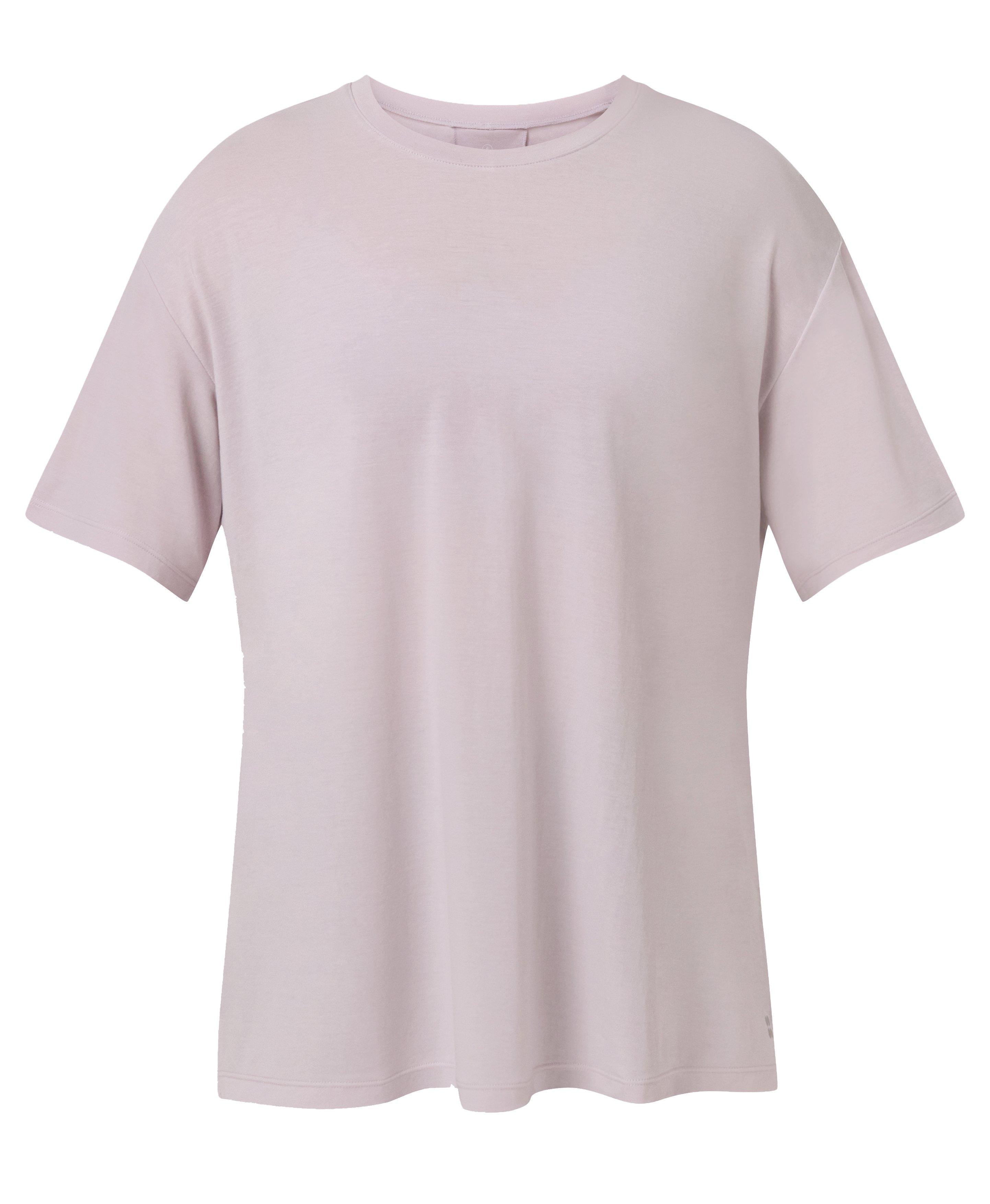 Soft Flow Studio Longline Tee - Mauve Purple