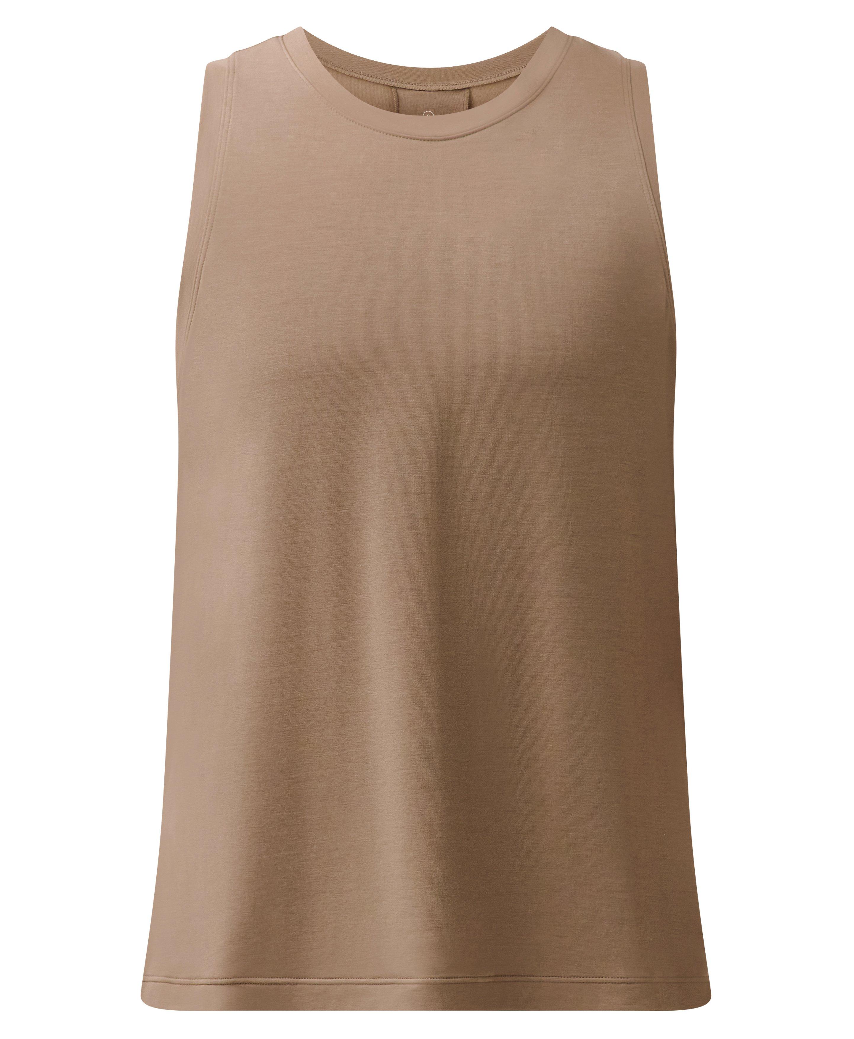 Soft Flow Studio Tank Top - Utility Brown