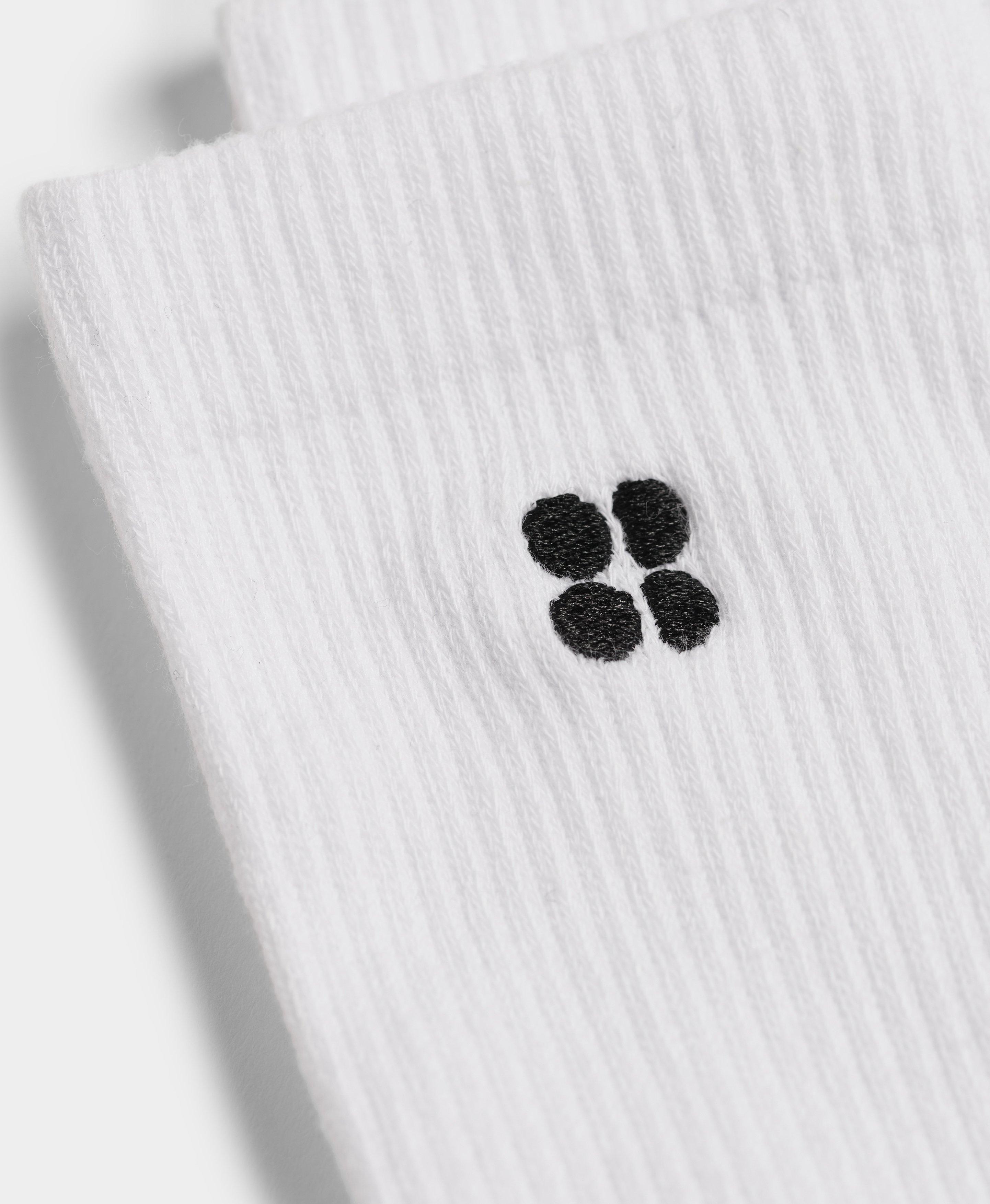 Essentials Crew Socks 3 Pack - White