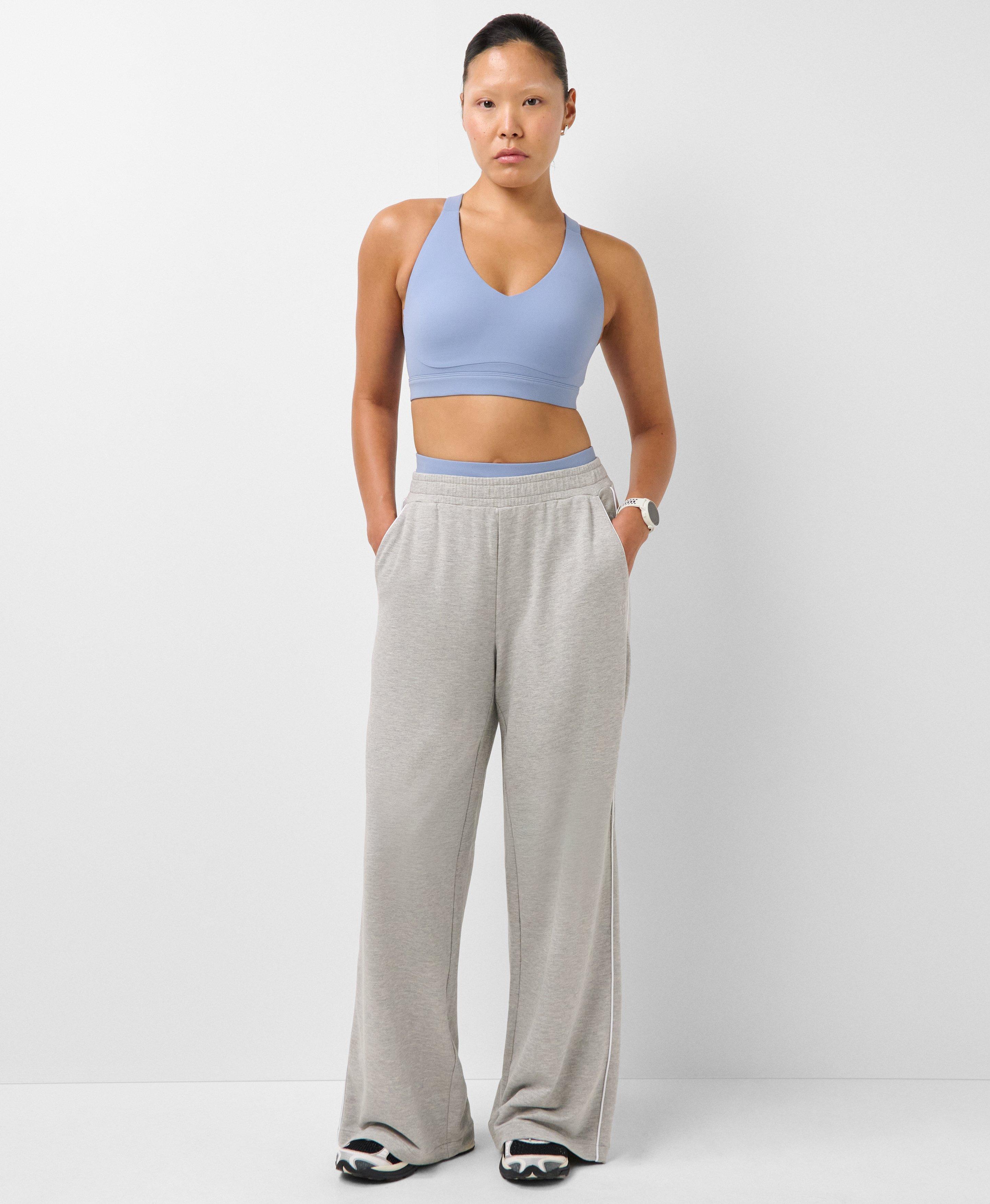 Power Pulse Sports Bra - Faded Blue