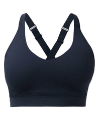 Power Pulse Sports Bra - French Navy Blue