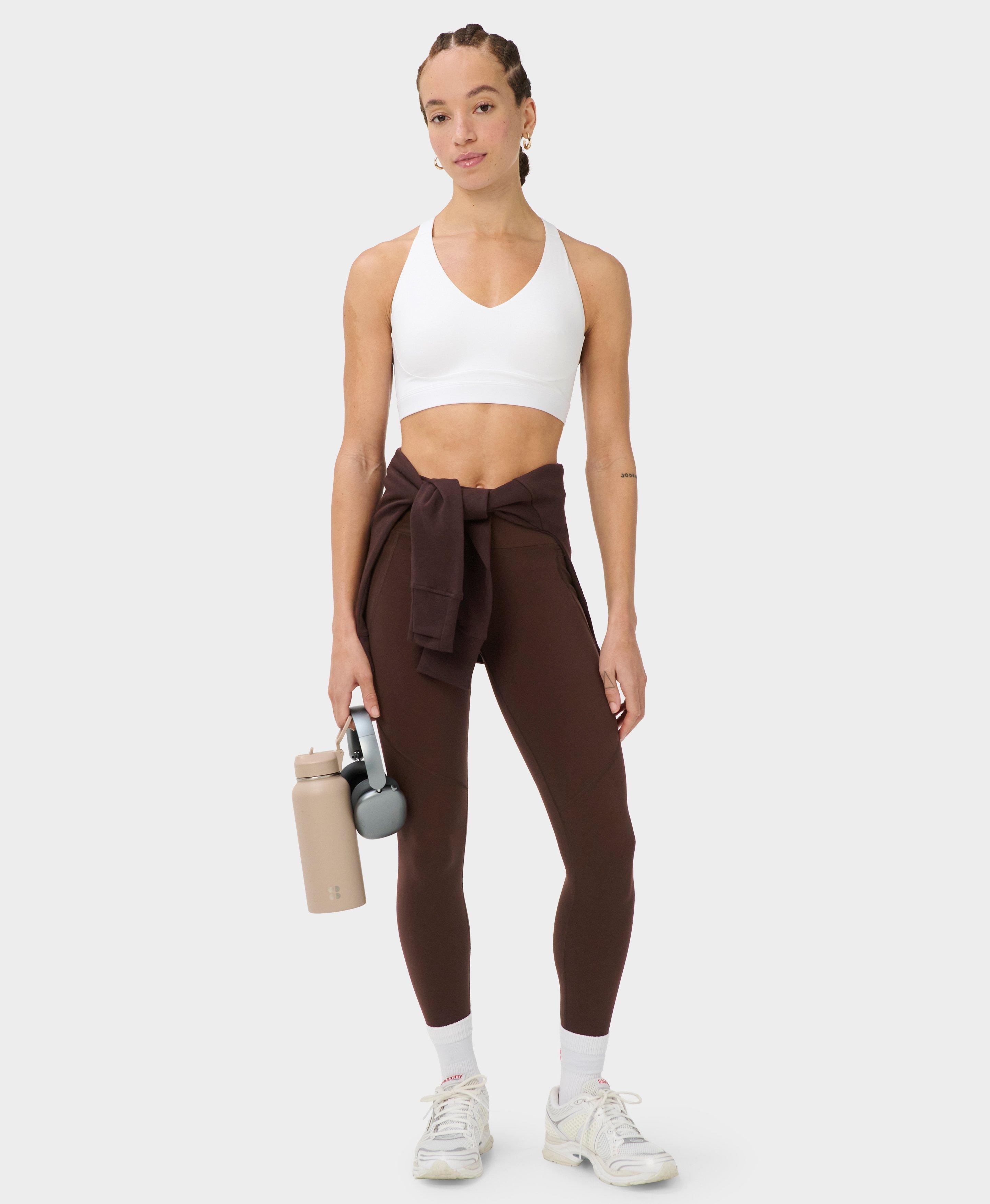 Power Pulse Sports Bra - White