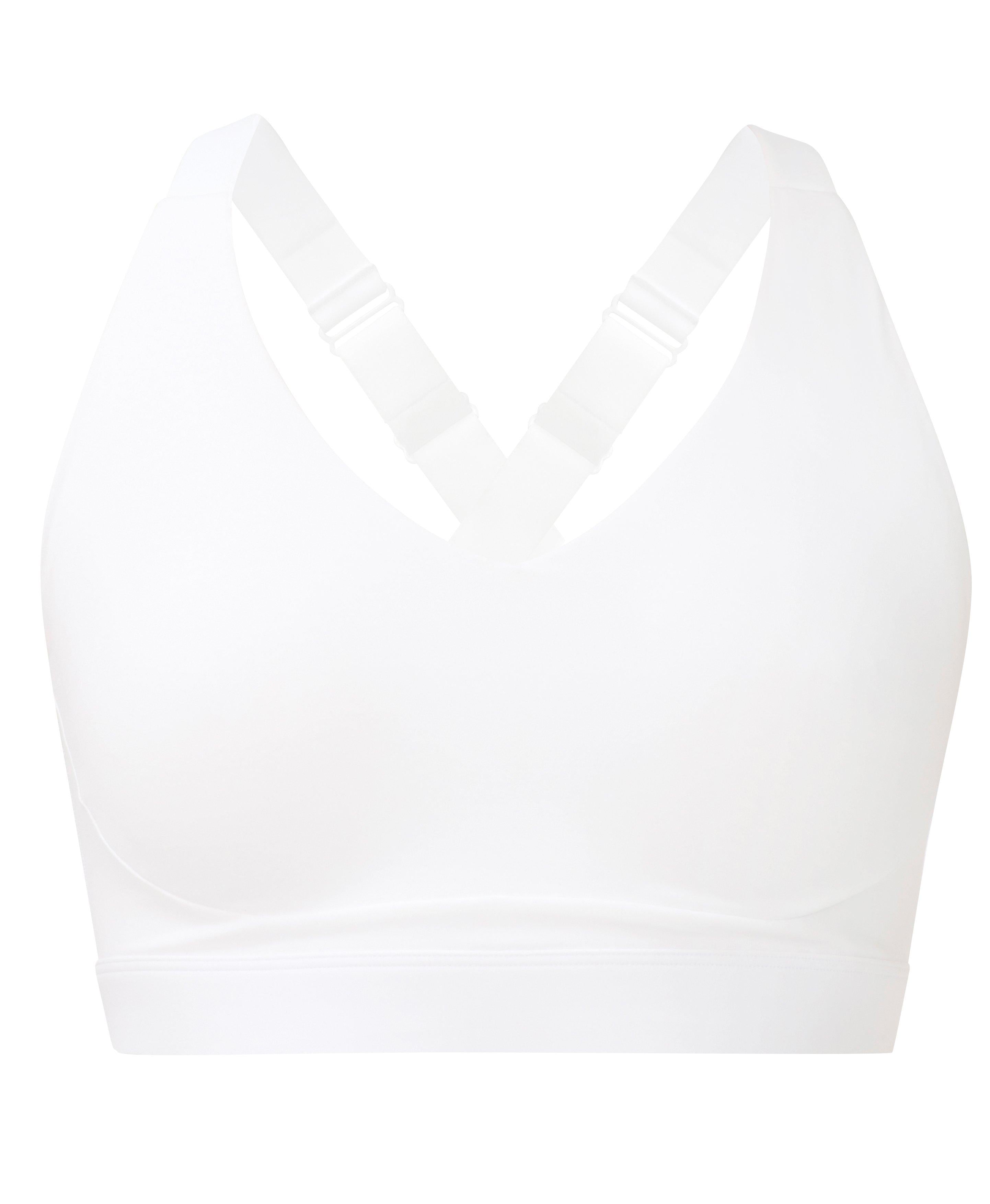 Power Pulse Sports Bra - White