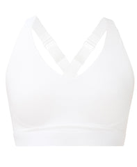 Power Pulse Sports Bra - White