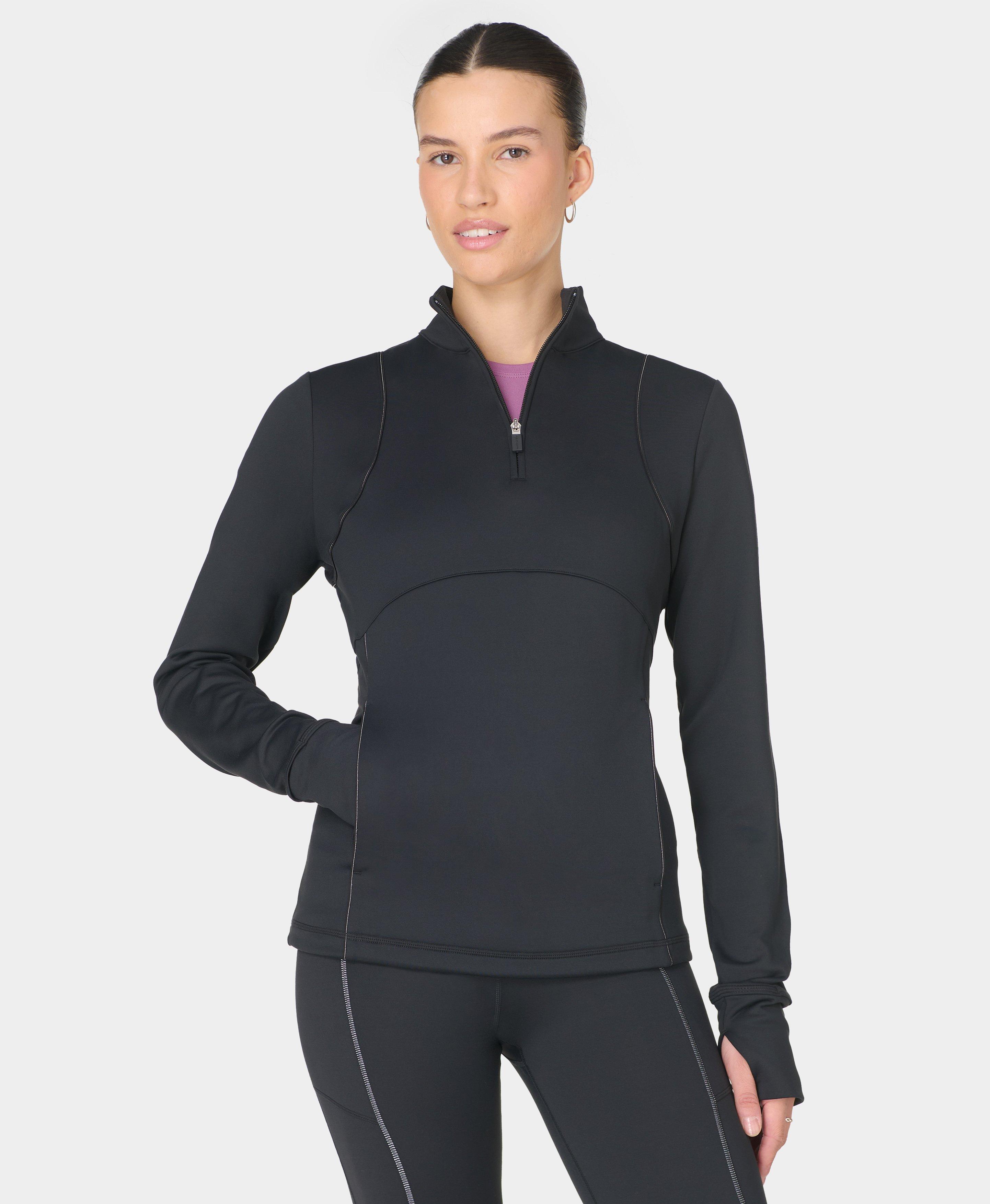 Therma Half Zip Midlayer - Black
