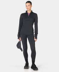 Therma Half Zip Midlayer - Black