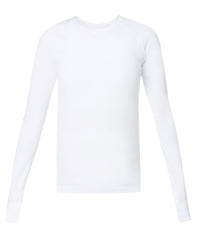 Athlete Seamless Workout Long Sleeve Top - White
