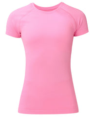 Athlete Seamless Workout Tee - Guava Pink