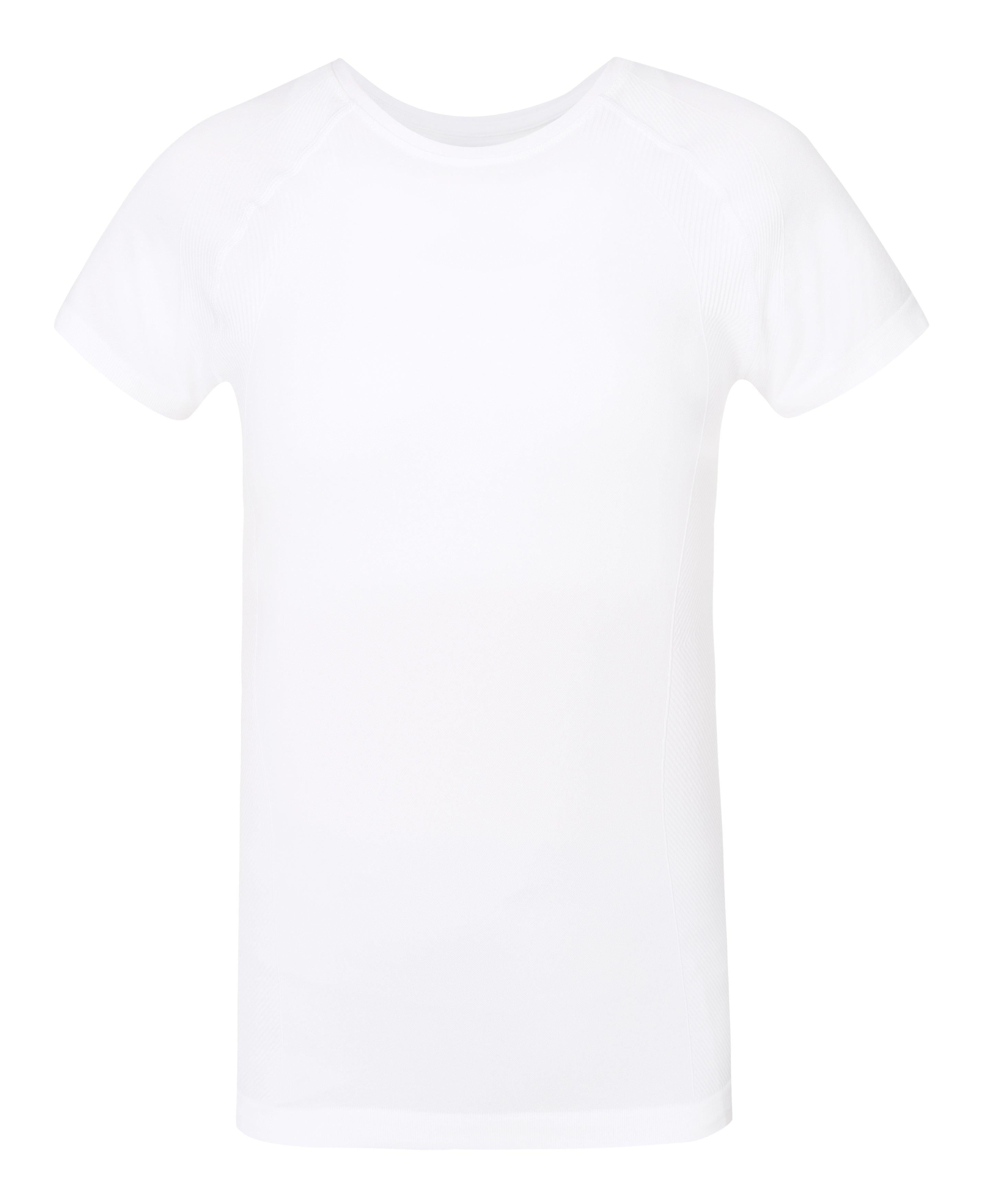 Athlete Seamless Workout Tee - White