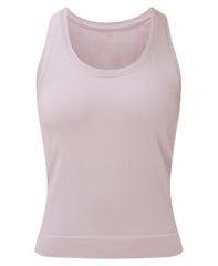 Athlete Crop Seamless Workout Tank - Mauve Purple