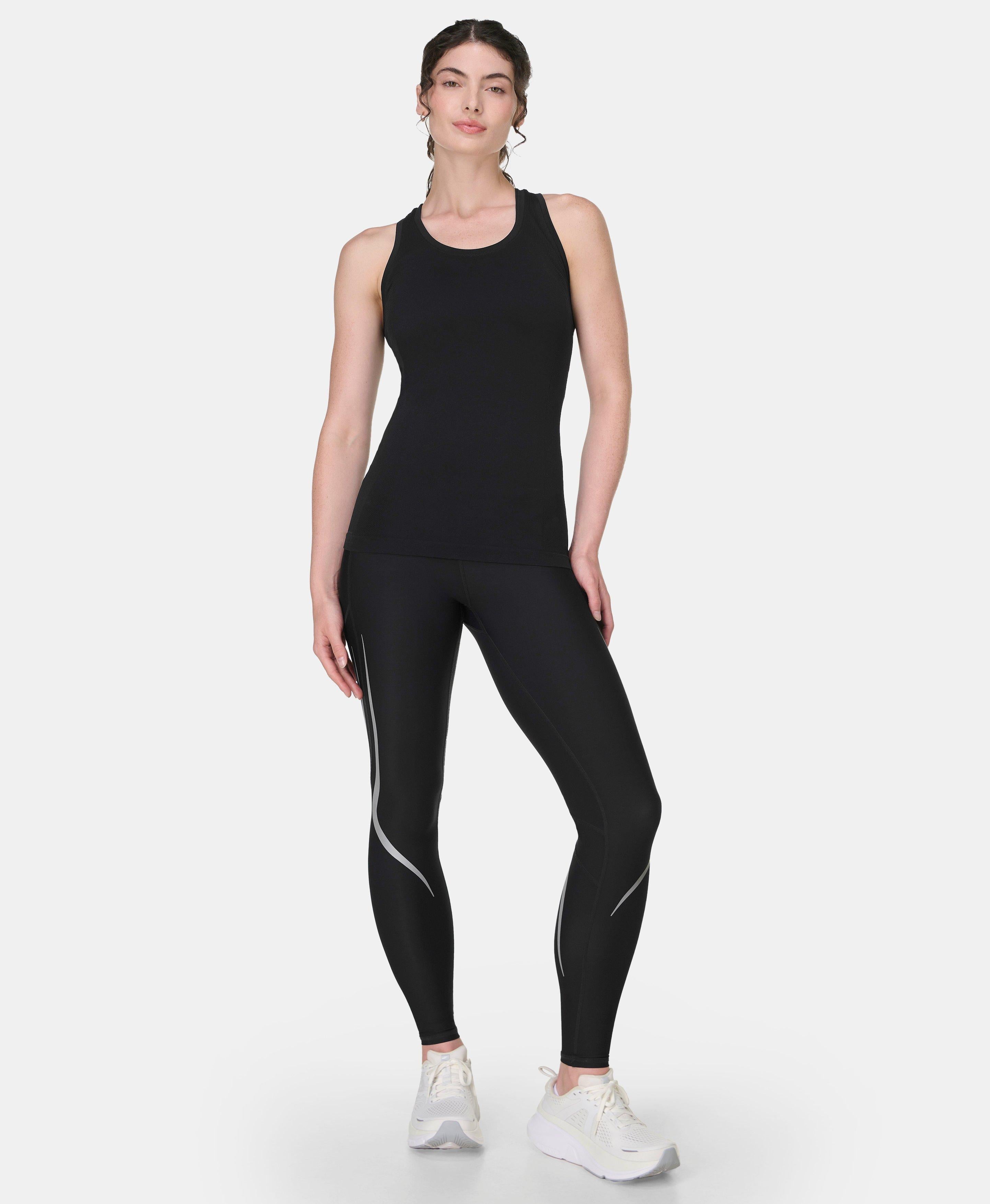 Athlete Seamless Workout Tank - Black