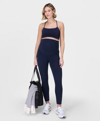 All Day 7/8 Maternity Leggings - Navy Blue - 7/8 Length