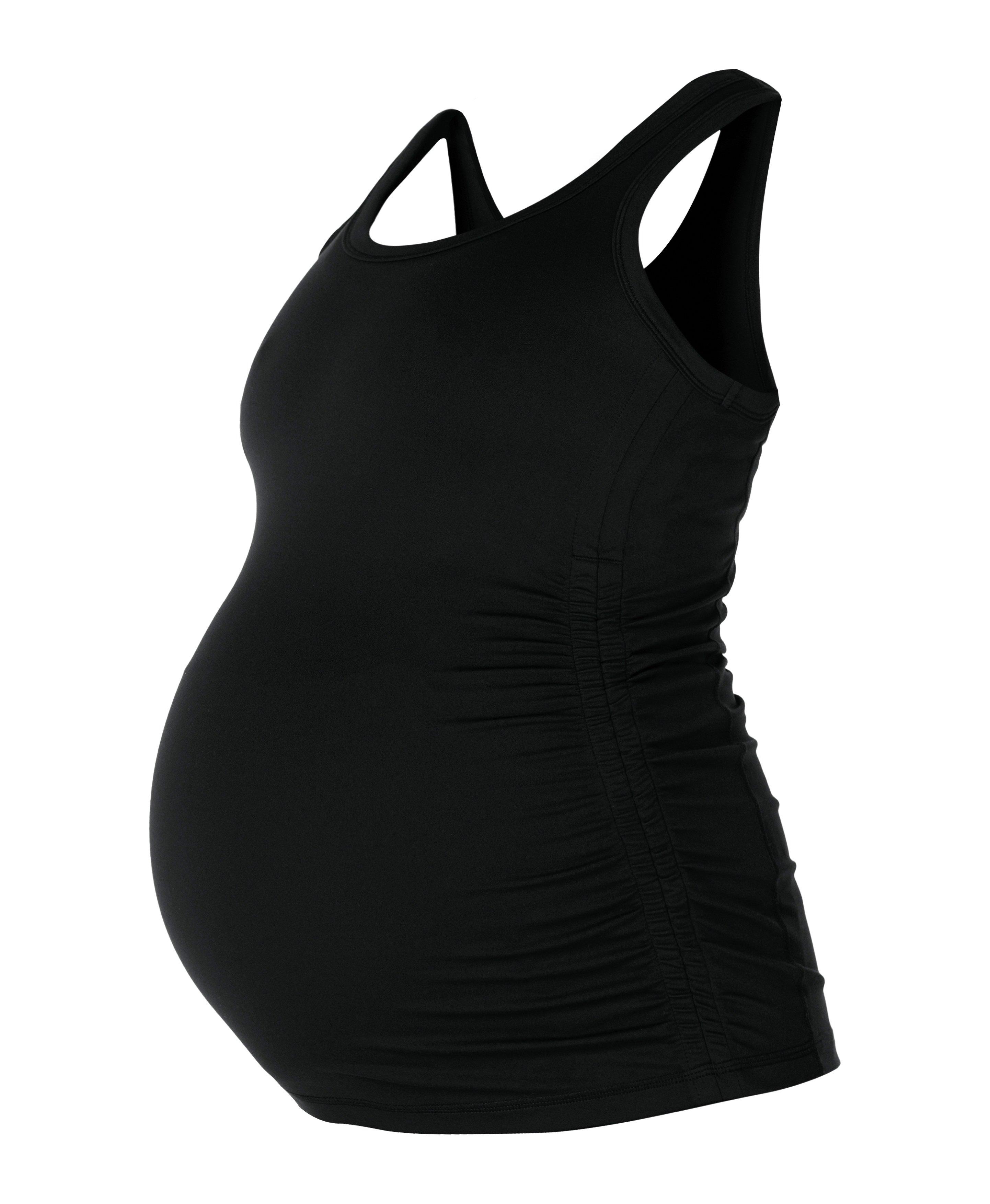 All Day Maternity Tank - Black