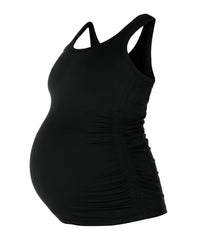 All Day Maternity Tank - Black