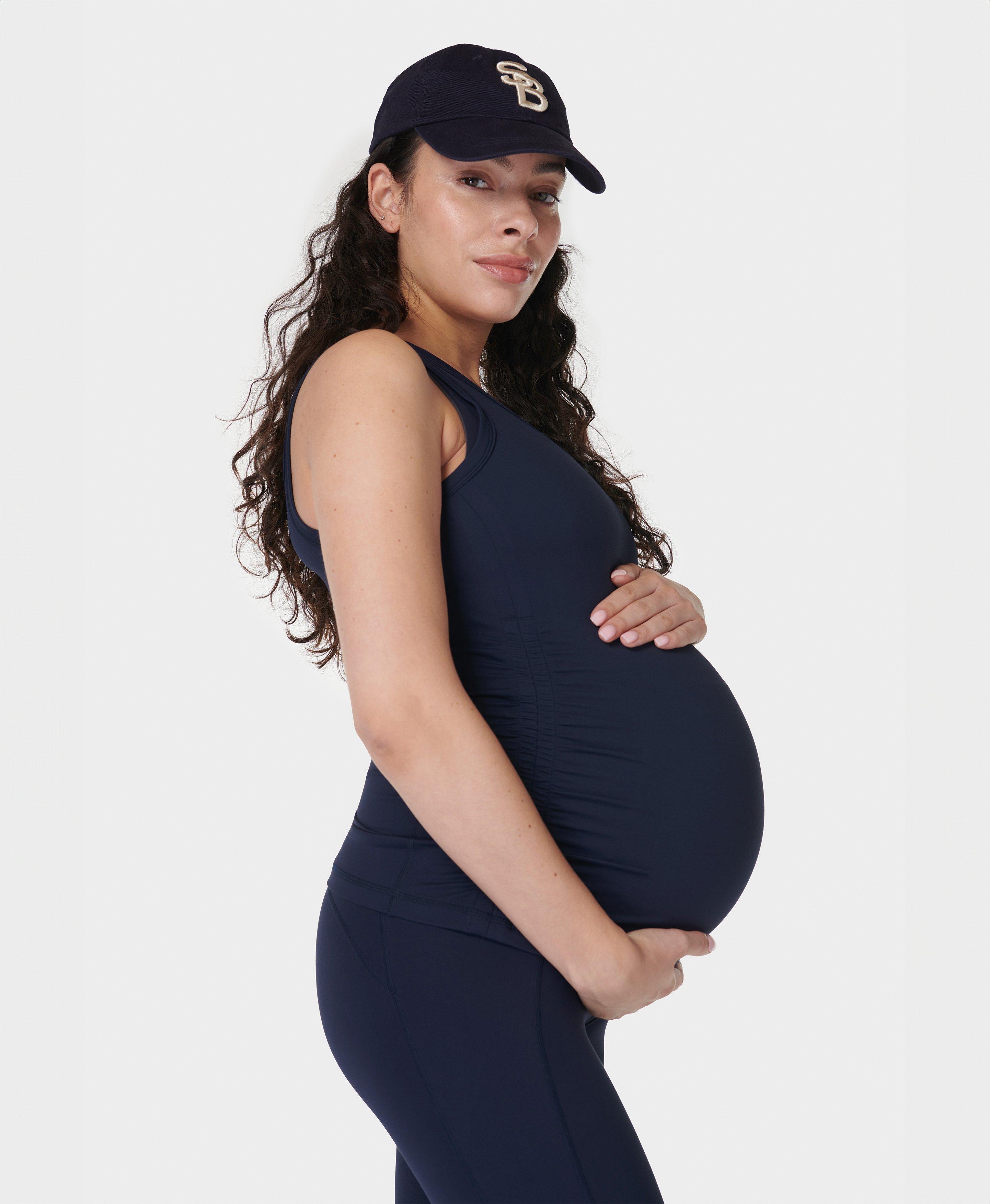 All Day Maternity Tank - Navy Blue