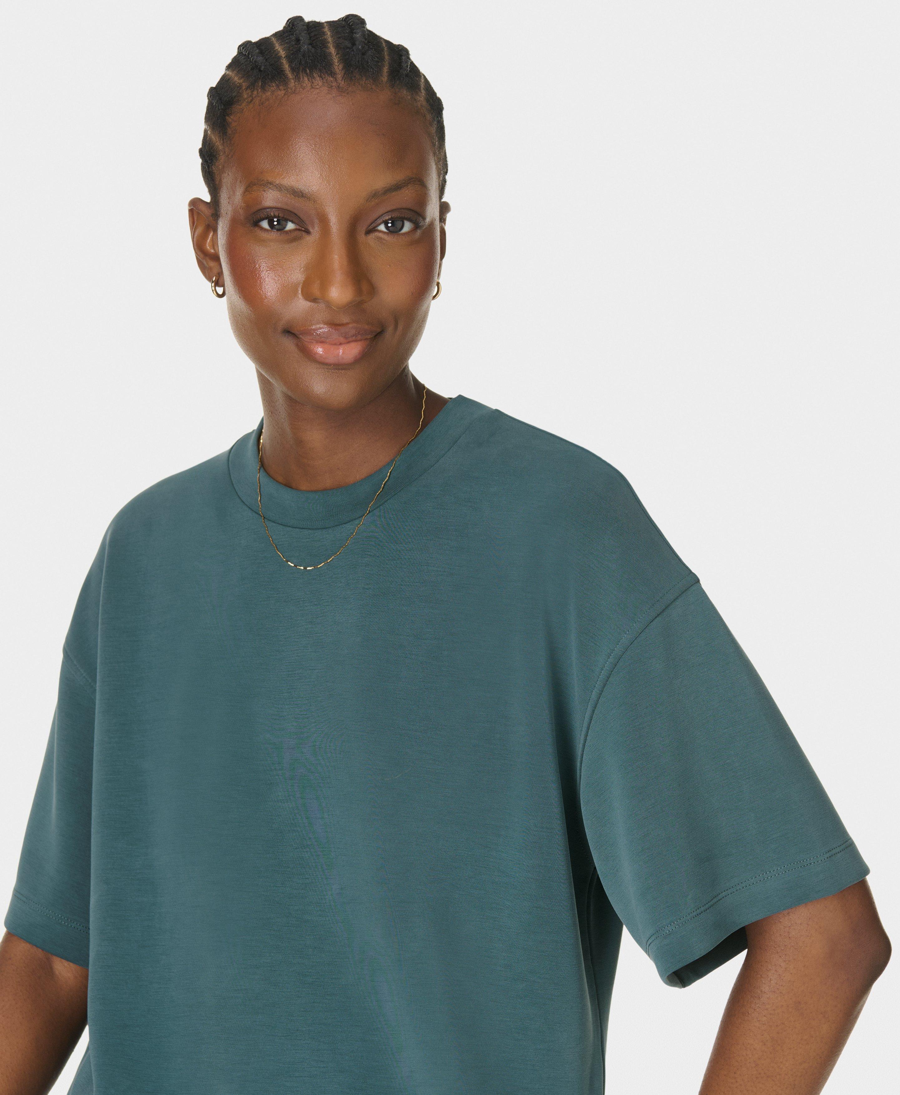 Sand Wash CloudWeight Tee - Deep Green